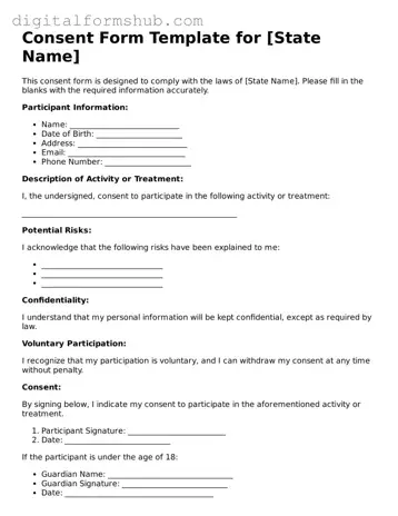 Valid Consent Document