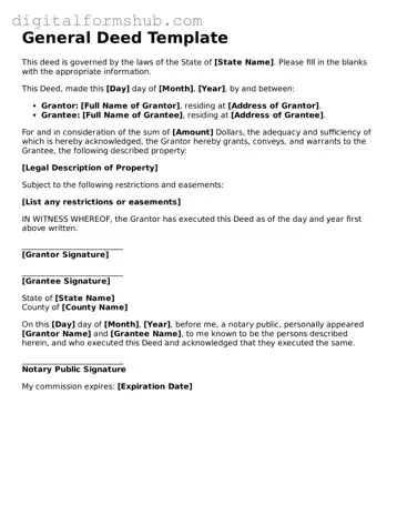 Valid Deed Document