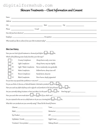 Free Facial Consent Form in PDF