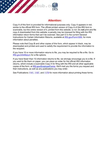 Free IRS 1099-MISC Form in PDF